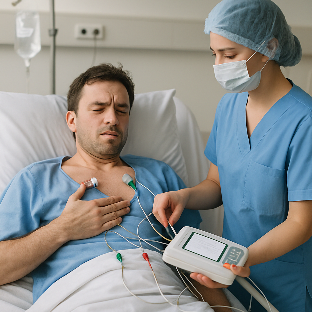 胸痛可能是心脏问题的信号。