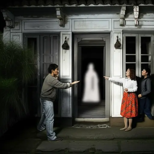 我们都确信那不可能是什么别的东西，一定是鬼魂！