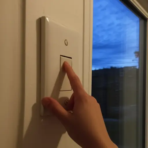 把灯打开，这样我才能看见。