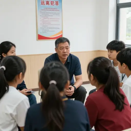 这位改过自新的罪犯现在帮助年轻人远离犯罪。