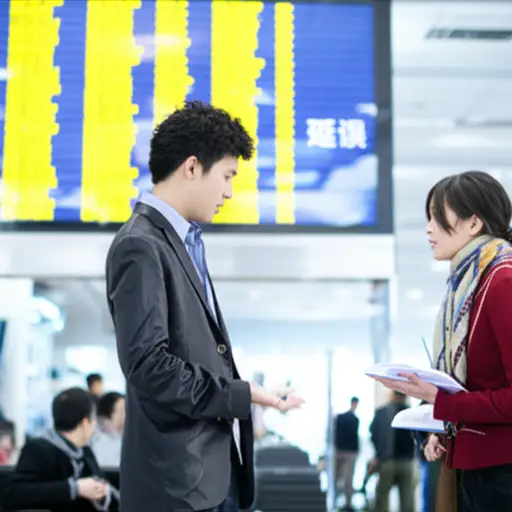 请原谅我迟到——我的航班延误了。