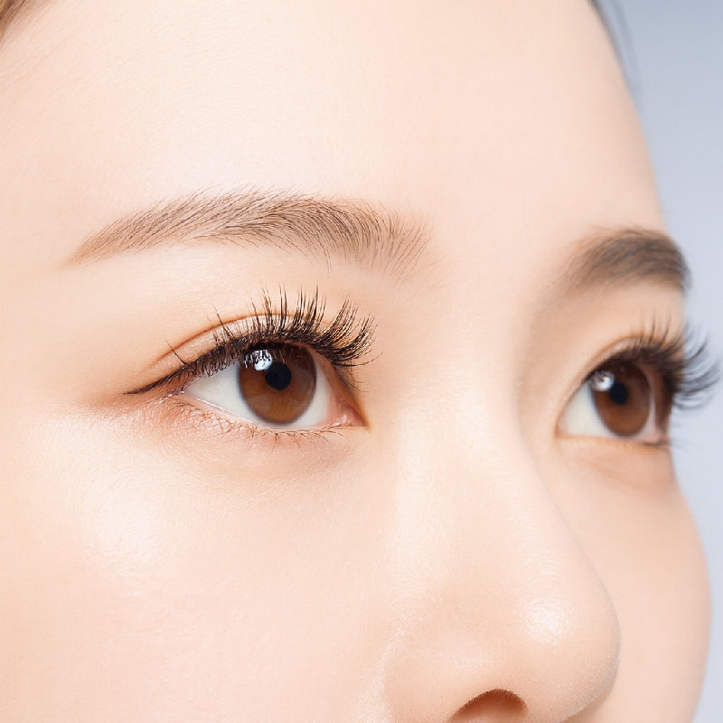 你的眼睫毛真长。