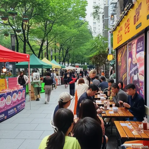 这座城市提供了丰富的社交生活和许多活动。