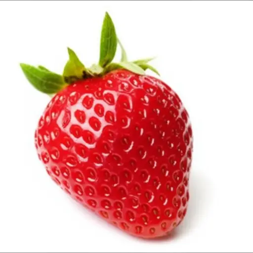 这个草莓很甜。