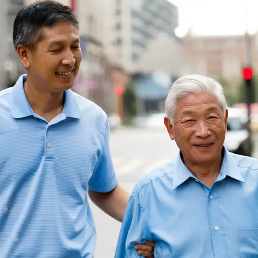 他是一个非常好的人。