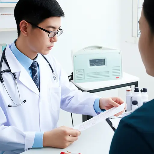 医生安排了一项血液检查来检测我的胆固醇水平。