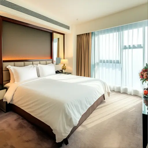 他们在酒店的停留很舒适。