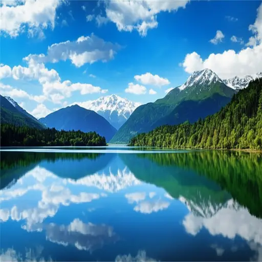 该国北部有许多美丽的湖泊。