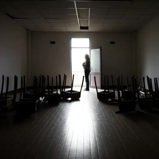 我是最后一个到达的人。