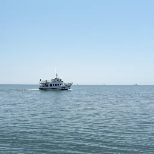 在我们的航行期间，海面平静。