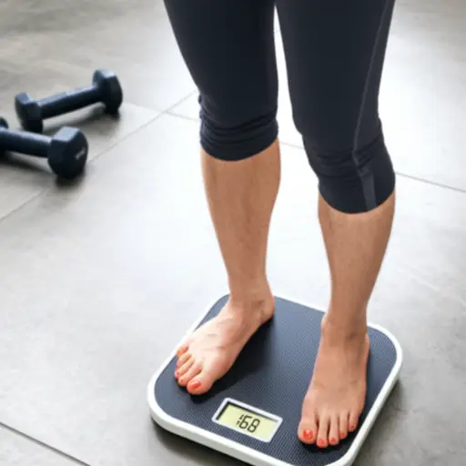 我需要减掉一点体重。