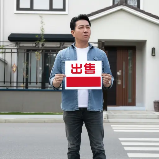 他仍在为他的房子寻找买家。