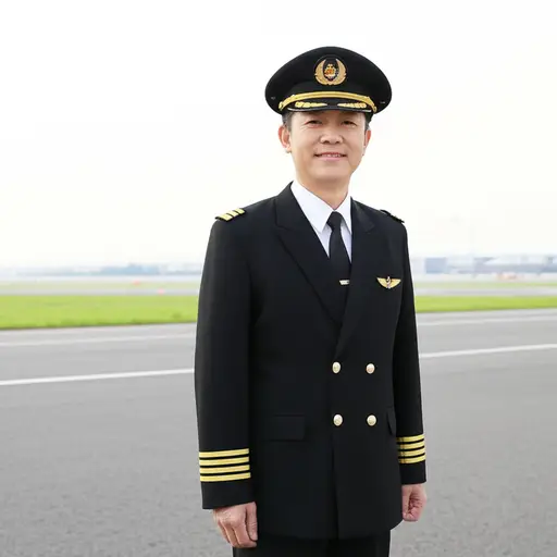 他过去是一名飞行员。