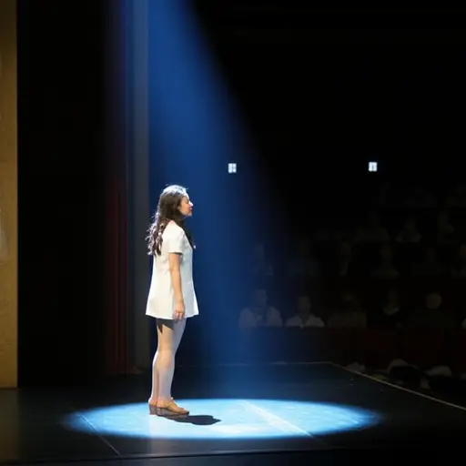 她的角色直到第二幕才出现。