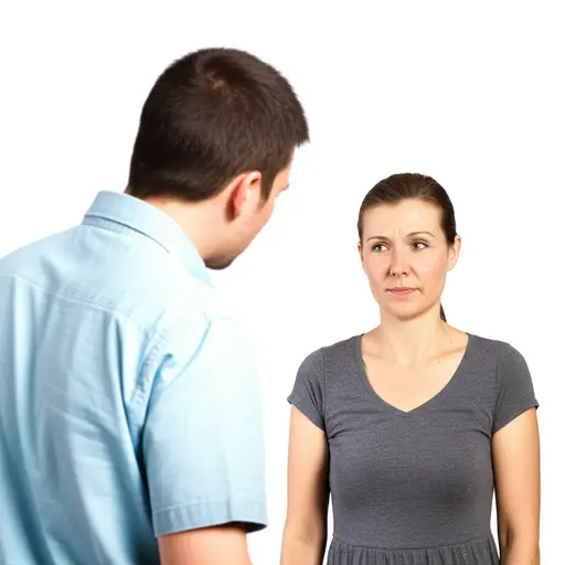 我没有理会他的建议。