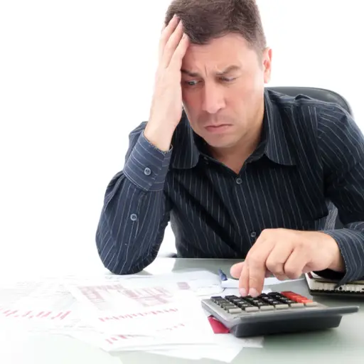 他现在最大的担忧是他的财务状况。