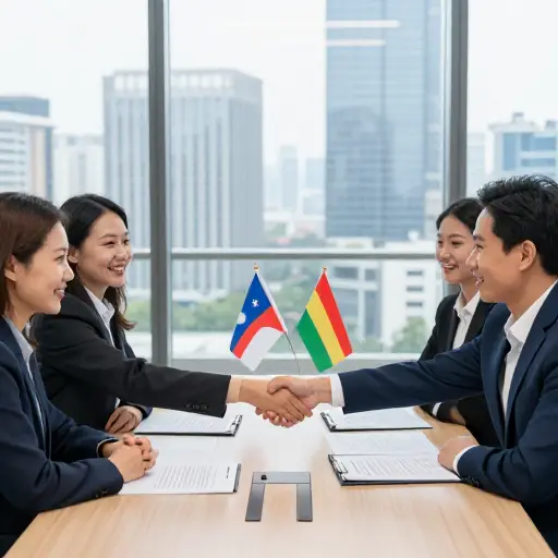 该公司成功执行了一项与国际合作伙伴的复杂交易。