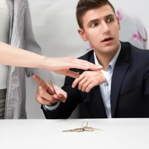 等一下！我想你把钥匙落在这里了。