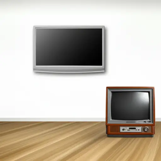 我们需要用一台新电视替换我们的旧电视。