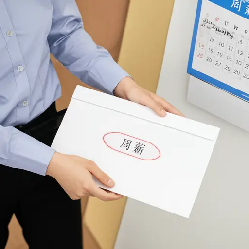 她的周薪每周一支付。