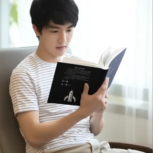 我喜欢阅读关于太空旅行的科幻书籍。