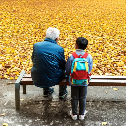 他们之间的年龄差异太大，难以建立亲密的友谊。