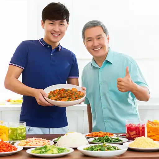 “不过，我不是个很好的厨师。”“不，你做得很好——你做的食物很棒！”