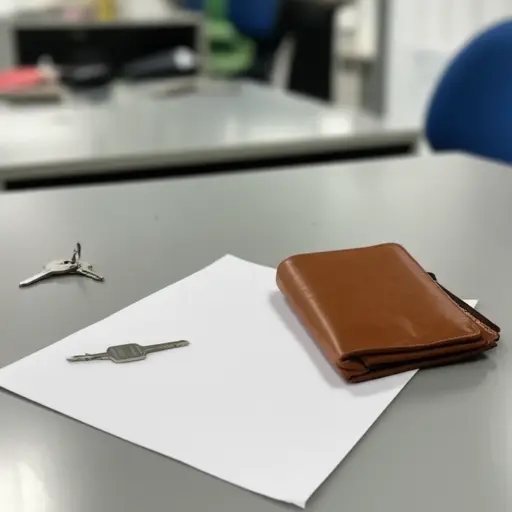 这张纸是失物招领处找到的。