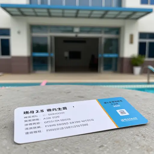 这张票是游泳馆的入场券。