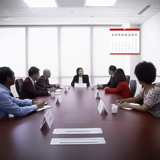 我们总是在每月的第二个周四开团队会议。