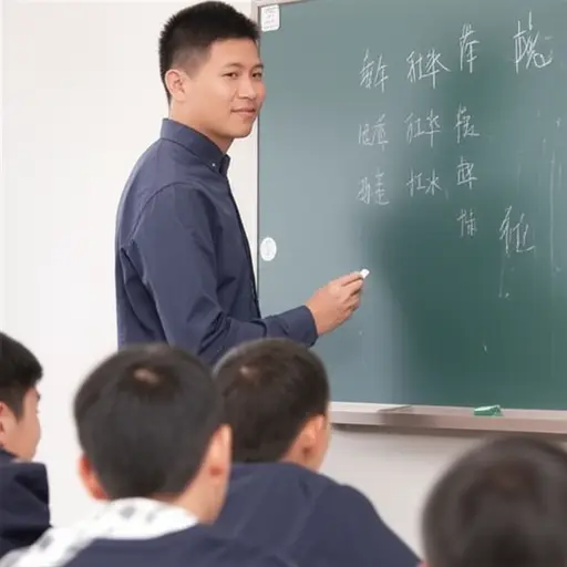 他一直想从事教学工作。