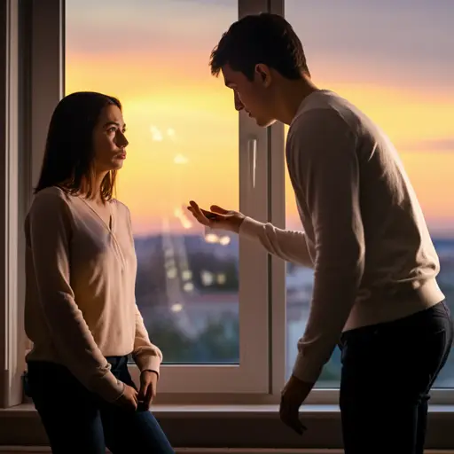 要是她听他的建议就好了，他们就能避免争吵。