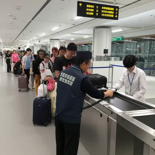 机场的安全检查变得非常严格。