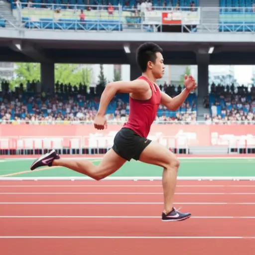 他是一名职业运动员。