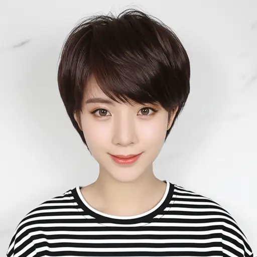 我真的很喜欢你的新发型。