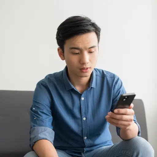 你为什么不打个电话向他道歉呢？