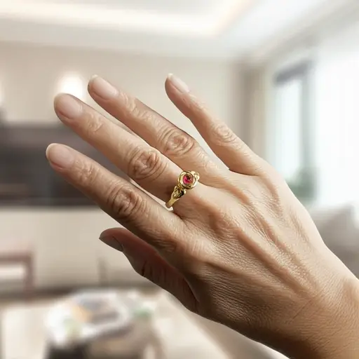 她祖母的戒指承载着深厚的情感价值。