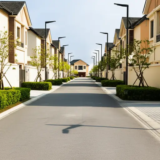 我家就在这条街上。