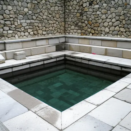 信不信由你，这个古老的浴池仍然能用。