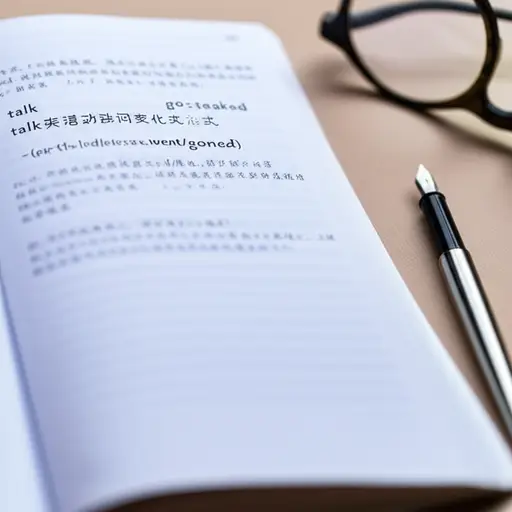 'Talk' 是规则动词，但 'go' 不是。