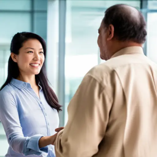 她有一个亲戚从印度过来。