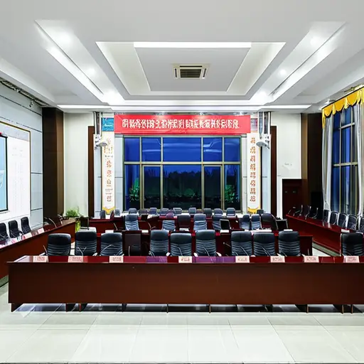 今晚的会议将在学校主大厅举行。