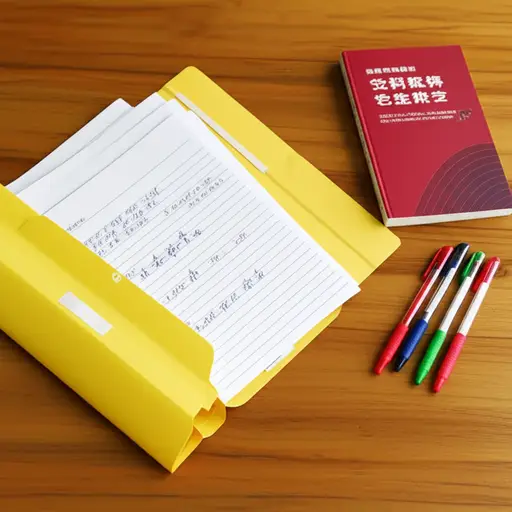 我所有的作业纸都保存在那个文件夹里。