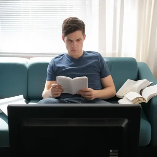 电视并不总是有用，因为它使我们的注意力从其他事物上分散。