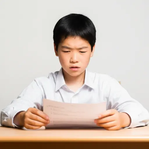 他考试考得好吗？