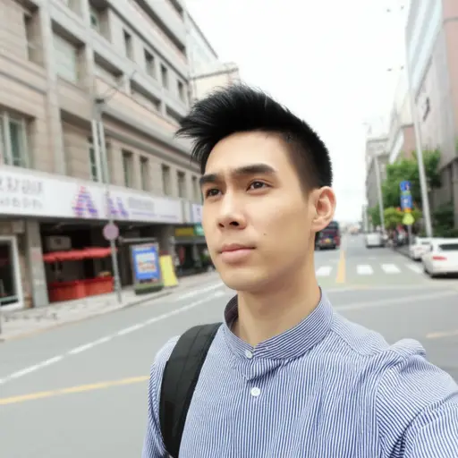 我有一阵子没见到他了。