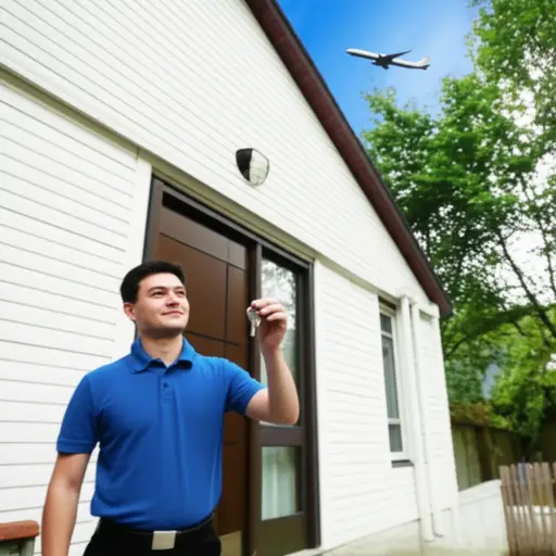 我的父母去爱尔兰两周，我负责照看房子。