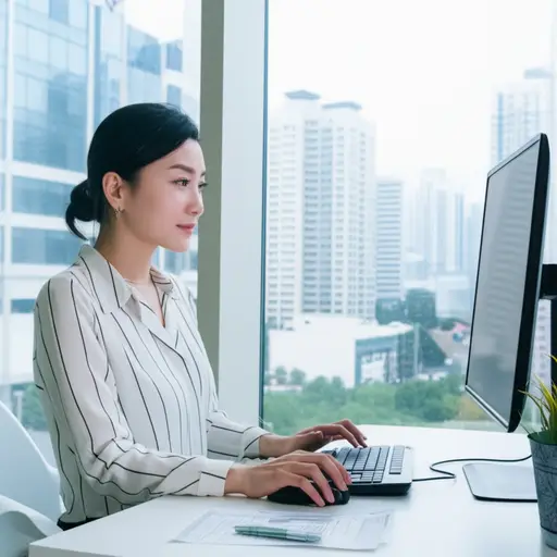 她赚着合理的工资，但与大公司能挣的相比不算什么。