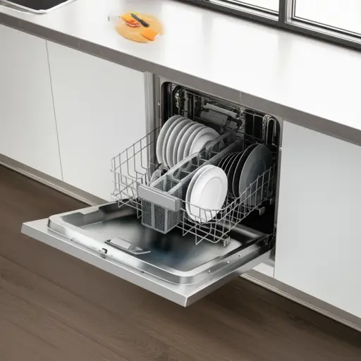 像洗碗机这样的现代电器节省时间。