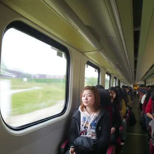 你必须待在火车上直到终点站。